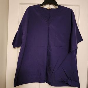 Purple Scrubs Top